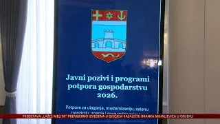 Udvostručen iznos za potpore OBŽ za gospodarstvo