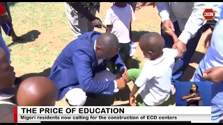 ECD pupils in Migori walk for four kilometers a day to school
