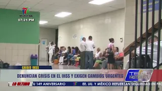 Crisis at the IHSS denounced with urgent demands for change