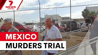 Australian parents face sons' accused killers in Mexican court | 7NEWS