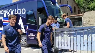 Il ritiro della Sampdoria prende il via: la squadra è arrivata a Ponte di Legno