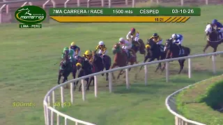 Hipódromo Monterrico - 7ma Carrera 03 Octubre 26
