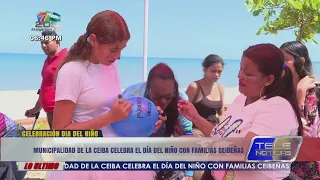 La Ceiba Municipality celebrates Children's Day with local families