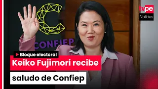Confiep congratulates Keiko Fujimori as president-elect