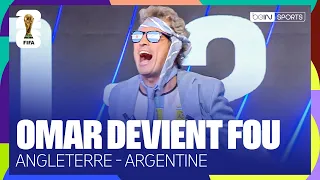 OMAR DA FONSECA GOES CRAZY after ARGENTINA QUALIFIES FOR THE WORLD CUP FINAL!