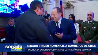 Senate Honors Chilean Firefighters | Senate Reports
