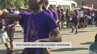 Celebrities and fans gather for Southern Heritage Classic festivities
