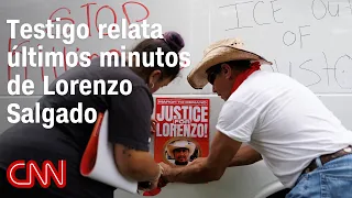 Witness claims ICE agent lied about the shooting that killed Lorenzo Salgado