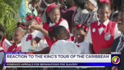 Reaction To The King's Tour Of The Caribbean  | TVJ News