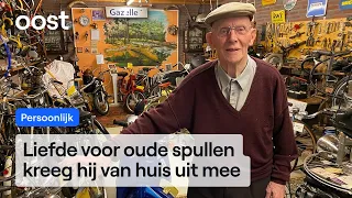 Wim (94) is looking for someone to take over his museum full of bicycles | RTV Oost