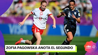 Zofia Pagowska Goal - Poland 2-0 Argentina - 2026 FIFA U-20 Women's World Cup