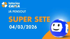 Resultado da Super Sete - Concurso nº 818 - 04/03/2026