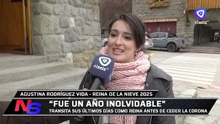 "It was an unforgettable year," said National Snow Queen Agustina Rodríguez Vida
