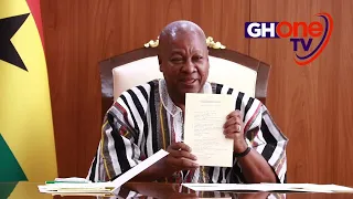 Pres. Mahama Signs 10 Bills Into Law