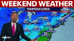 Weather Authority: Rain clears as cold front brings gusty winds and frost to the Philadelphia region