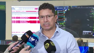This is how one of the power substations in the Aburrá Valley operated by ISA works