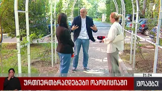 ურთიერთბრალდებები ოპოზიციაში
