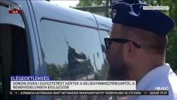 Soron kívüli egyeztetést kértek a Belügyminisztériumtól a rendvédelemben dolgozók - HírTV