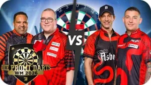 Gruppenphase: Ailton & Stephen Bunting vs. Alex Kumptner & Nathan Aspinall | ProSieben