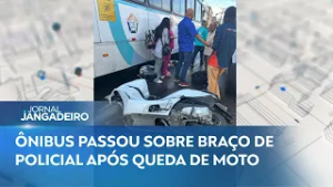 SUBTENENTE DA PM FICA FERIDA APÓS ACIDENTE COM ÔNIBUS EM FORTALEZA