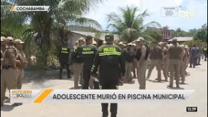 Adolescente fallece en la piscina municipal de Entre Ríos, Cochabamba