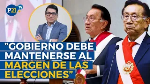 Iván Arenas sobre José María Balcázar:”Gobierno debe mantenerse al margen de las elecciones”