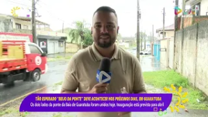 TÃO ESPERADO "BEIJO DA PONTE" DEVE ACONTECER NOS PRÓXIMOS DIAS, EM GUARATUBA