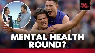 Is it time for a Mental Health Round? 🫶 | Daicos dealing with ankle complaint 😬 | AFL Tonight