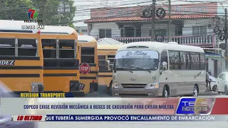 COPECO mandates mechanical inspections for excursion buses to avoid fines