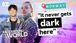 Midnight sun and polar bear territory in Svalbard | Race Around The World | ABC iview