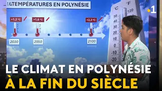 Climate projections for Polynesia by 2100 by Météo France
