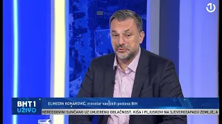 BHT1 Uživo: Elmedin Konaković, ministar vanjskih poslova BiH