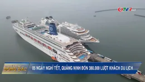 Quảng Ninh đón khoảng 380.000 lượt khách trong 5 ngày nghỉ Tết Nguyên đán