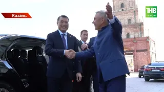 Delegates arrive in Kazan for the Russia-ASEAN summit