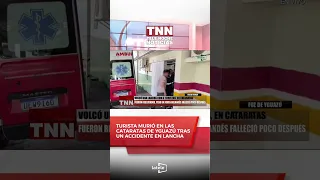 🟩 #FozDeIguazu | Boat with 6 tourists capsized at the falls