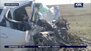 Семей - Курчатов тас жолында көлік апатынан төрт адам ажал құшты