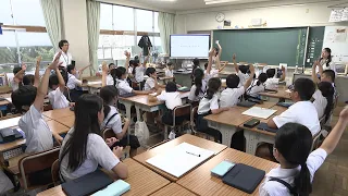 Learning Through Water Purifiers: Major Appliance Manufacturer Holds Special Class at Otsu Elemen...