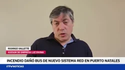 PUERTO NATALES BUS ROUTE FIRE