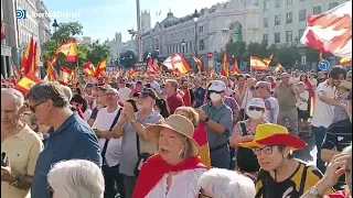 "I am Spanish": chants at the start of the March for Dignity in Ceuta