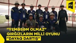 Əziz “dayaq dartış” sınağından çıxmağa çalışdı | "Yeməsəm olmaz"