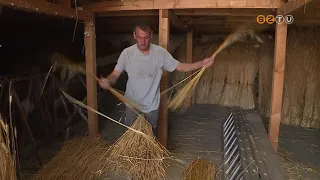 Folyamatosan zajlik a Vas Skanzen zsúpfedeles házainak karbantartása