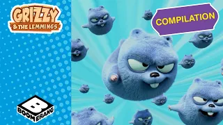 Armadi da teletrasporto e cannoni pirata | Compilation Grizzy e i Lemming 🐻✨ | Boomerang Italia