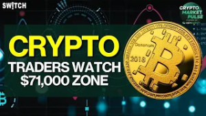 Crypto Market Pulse: BITCOIN Traders Watch $71,000 Zone। Top News of The Day। Powered by CoinSwitch