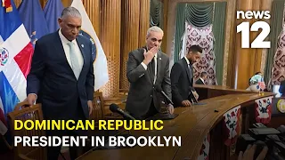 Luis Abinader honors Brooklyn’s Dominican community during Borough Hall visit