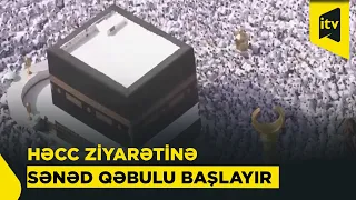 Həcc ziyarəti üçün sənəd qəbuluna başlanılır