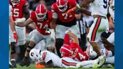 Georgia suffers first loss of season in Auburn upset