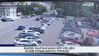 Өңірде жыл басынан бері 650-ден астам ұрлық фактісі тіркелді