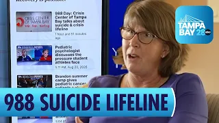 988 Day: Crisis Center of Tampa Bay Emphasizes Suicide & Crisis Lifeline