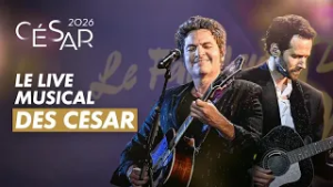 Matthieu Chedid reprends des morceaux iconiques du cinéma Français - César 2026