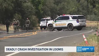 Man dies after two-car crash in Loomis